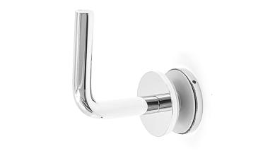 Держатель поручня на стекло 10-17 мм, полированный (AISI 304) k008 купить в Симферополе