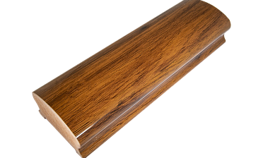 Пластиковый поручень фигурный текстурный, цвет Венге, длина 4м k897-3  купить в Симферополе