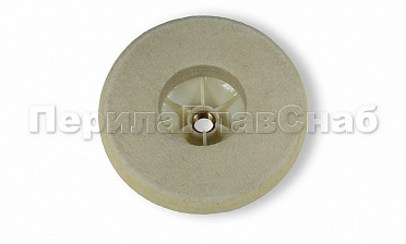 (Расходн.) войлок белый Ø125х20 мм, очищенный, на тарелке k426 купить в Симферополе (Расходн.) войлок белый Ø125х20 мм, очищенный, на тарелке k426 купить в Симферополе
