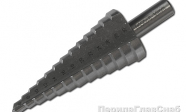 Сверло ступенчатое HSS 6-30 мм k447 купить в Симферополе Сверло ступенчатое HSS 6-30 мм k447 купить в Симферополе