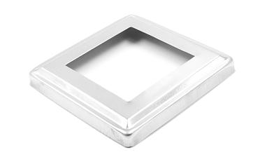 Низ стойки штампованный 135х135 мм, для трубы 81х81 мм, фигурный AISI 304 k376 купить в Симферополе