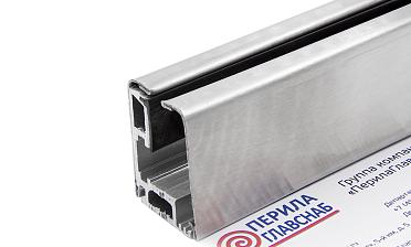 Комплект зажимного профиля для стекла 8-12 мм, шлифованный, L=3000 мм т40-2 SSS  купить в Симферополе