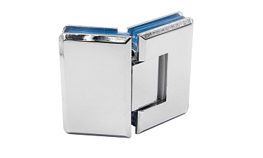 Петля для душевой стекло-стекло 90х55 мм, 135°, нержавеющая сталь AISI 304, полированная t302 PSS купить в Симферополе