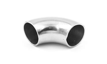 Отвод поручня под сварку Ø25.4 мм, 90°, полированный, (AISI 201) k347-3 купить в Симферополе