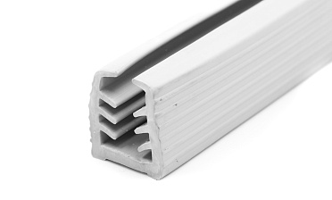 Уплотнитель в поручень с пазом 27х30 для стекла 10 мм, EPDM (палки 3 м) СЕРЫЙ Фk305-G купить в Симферополе Уплотнитель в поручень с пазом 27х30 для стекла 10 мм, EPDM (палки 3 м) СЕРЫЙ Фk305-G купить в Симферополе
