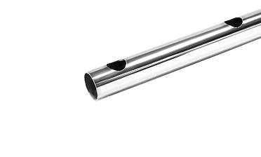 Труба AISI 304 25х1х6000, с перфорацией под  Ø16, 90°, GRIT 600 837-4 купить в Симферополе