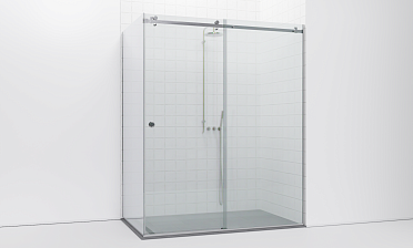 Комплект фурнитуры для раздвижной душевой перегородки, угловой, на профиле t552-1 купить в Симферополе