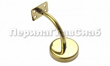 Пристенок с ложементом под плоскость,  сварной с крышкой, полированный, под золото (AISI 201) Фk386-88 купить в Симферополе