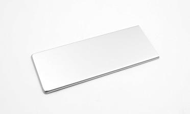 Торцевая заглушка 49х118 мм на зажимной алюминиевый профиль k601-12  купить в Симферополе