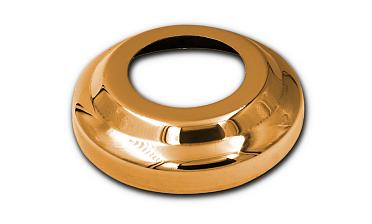 Низ стойки Ø38.1 мм, S=0.8 мм, внешний Ø78х12 мм, золото Фk007-88 купить в Симферополе