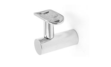 Держатель поручня к стойке Ø38.1 мм, с ложементом для трубы Ø50.8 мм полированный, литой (AISI 304) k243 купить в Симферополе