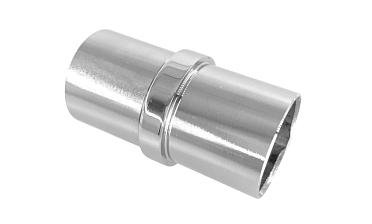 Соединитель трубы Ø25.1х1.45мм, полированный, AISI 304, с насечками k086-25 купить в Симферополе
