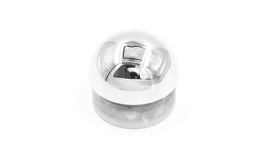 Заглушка литая сферическая на трубу Ø42.4х1.5 мм (AISI 304) полированная k272  купить в Симферополе