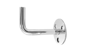 Пристенок без ложемента, вынос 70х45, Ø48х3мм, сварной, полированный, (AISI 304) k009-999 купить в Симферополе