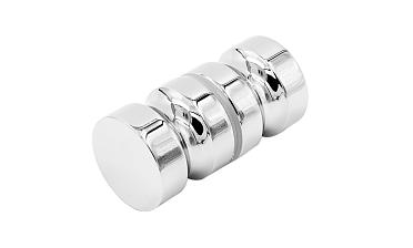 Дверная ручка «кноб», алюминий-хром, полированная t692 ALPC купить в Симферополе