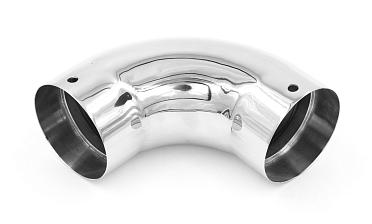 Поворот 90 град для круглого пластикового поручня (AISI 304) k259-2 купить в Симферополе