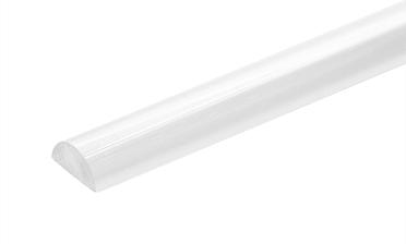 Порог для душевых пластиковый 3000 мм, прозрачный, t218 купить в Симферополе