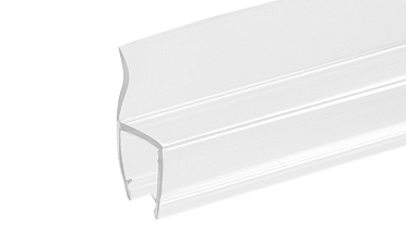 Уплотнитель для стекла в душевую кабину 8 мм, стекло-стекло 2200 мм жесткий ус t201 купить в Симферополе