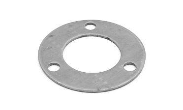 Фланец стойки 38/80 х 3 мм, 3 отв х М10 х 20, черный металл k116-38-9 купить в Симферополе