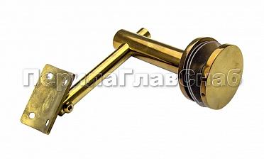 Выносной держатель поручня на стекло 8-16 мм, под золото (AISI 304) Фk241-88 купить в Симферополе