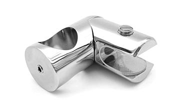 Держатель стекла сквозной боковой, для трубы 19 мм, полированный, t912 PSS купить в Симферополе