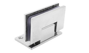 Петля для душевой кабины стена-стекло 90° 90х55 мм полированная t305-2 PSS купить в Симферополе