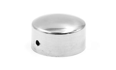 Заглушка под пластиковый (деревянный) поручень Ø49х0.4 мм полированная (AISI 304) k083 купить в Симферополе