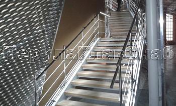 Нержавеющие перила и ограждения с подсветкой в Симферополе. Готовые проекты ПерилаГлавСнаб