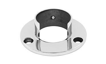 Фланец для трубы с пазом Ø42.4 мм, литой, полированный, (AISI 316) k231 купить в Симферополе