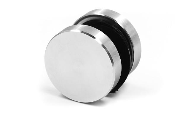 Коннектор для соединения стекол без вырезов (комплект 2 шпильки: 22мм и 28мм), под стекло 10-18 мм, шлиф t522-2 SSS