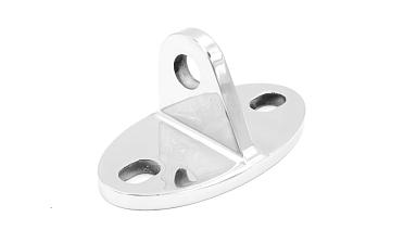 Крепление ванты(тяги) козырька к стене (AISI316), литое, полированное k658-16 купить в Симферополе