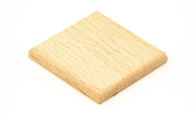 Торцевая заглушка для поручня 40х40, бук Ф-0844-2