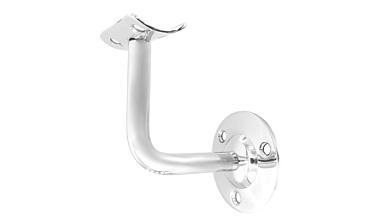 Пристенок с ложементом под Ø38.1 мм, сварной, полированный, (AISI 201) k010-6 купить в Симферополе