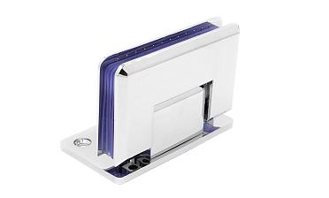 Петля для душевой кабины стена-стекло 90° с односторонним креплением, 90*55, цинк, полированная t305 PZn купить в Симферополе