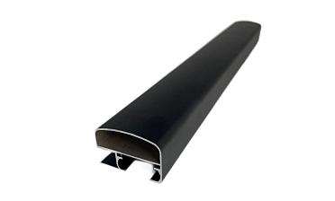 Трек для раздвижной системы на G-профиле, длина 2000мм, черный t408 BL купить в Симферополе