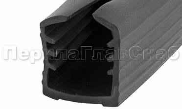 Уплотнитель в поручень с пазом 27х30 для стекла 10+10 мм, EPDM Фk308 купить в Симферополе Уплотнитель в поручень с пазом 27х30 для стекла 10+10 мм, EPDM Фk308 купить в Симферополе