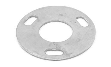 Фланец стойки 38/90 х 5 (4,3) х AISI 304 #200 3 отв х М10 х 20 k116-38-7 купить в Симферополе