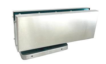 Фитинг нижний со встроенным доводчиком для стеклянной двери до 80 кг, шлифованный t185-2 SSS   купить в Симферополе