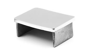 Заглушка для профильной трубы 40х60 мм, полированная, хром (AISI 304) k543 купить в Симферополе