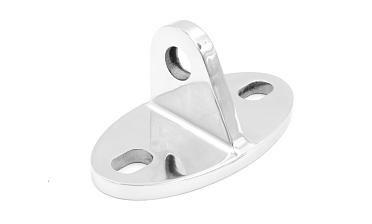 Крепление ванты(тяги) козырька к стене (AISI304), литое, полированное k658 купить в Симферополе