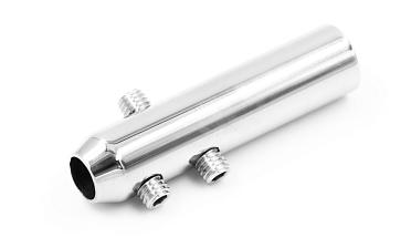 Держатель тросика Ø6 мм, короткий 50х12, прямой, под М8, полированный k240-2 купить в Симферополе