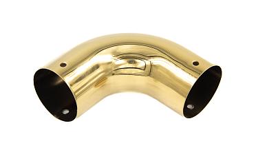 Отвод 90° для круглого пластикового поручня, золото k259-88 купить в Симферополе