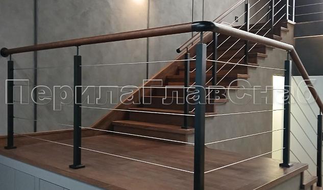 Перила на тросах в Симферополе. Готовые проекты ПерилаГлавСнаб