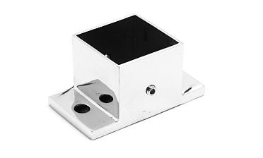 Фланец для трубы 40х40, укороченный, полированный, литой AISI 304 k553 купить в Симферополе