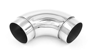 Отвод Ø50.8 мм, облегченный, полированный (AISI 201) k052-5 купить в Симферополе