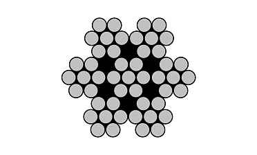 Трос из нержавеющей стали средней жесткости Ø6 мм AISI 304 Ф-1070 купить в Симферополе Трос из нержавеющей стали средней жесткости Ø6 мм AISI 304 Ф-1070 купить в Симферополе
