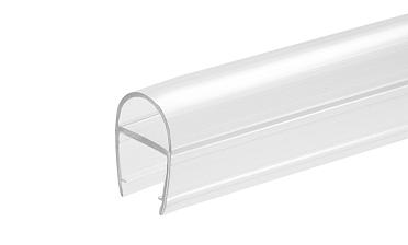 Уплотнитель для стекла 10 мм, дверь-стекло 2200 мм t216 купить в Симферополе