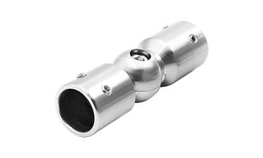 Соединитель труба-труба произвольный угол, нерж. шлифованный t915 SSS купить в Симферополе