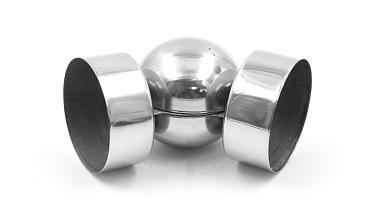 Поворот дер./пласт. поручня Ø50.8х0.4 мм, полированный, (AISI 201) k053-5 купить в Симферополе