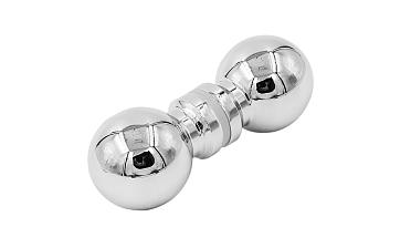 Дверная ручка «кноб» для душа, алюминий-хром, полированная t698 ALPC купить в Симферополе